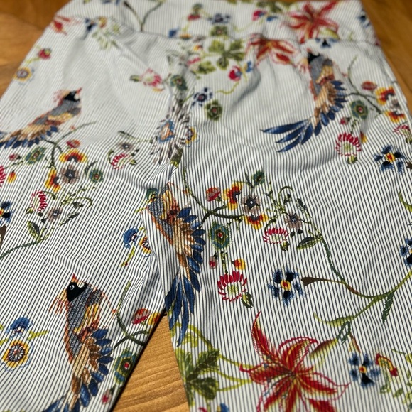 Peck and Peck pull on pants bird print size 12 - Picture 5 of 7